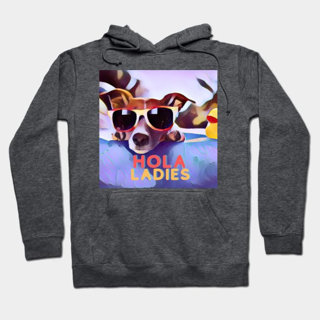 Hola Ladies Hoodie by AJDesignsstuff